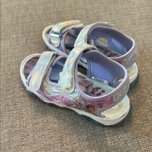 Frozen Kids Sandals - Iridescent and Purple